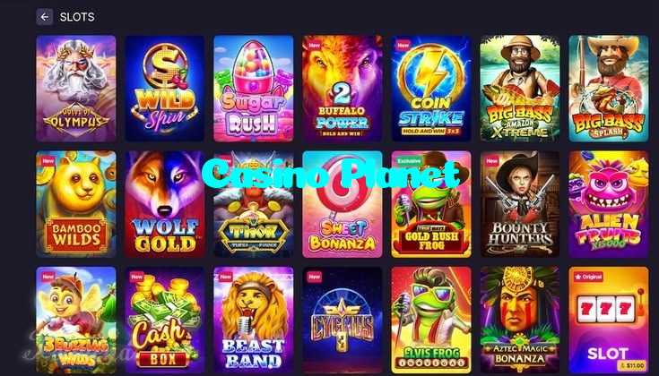 Casino Planet خوش آمدید بونس +600% پیشکش موبائل ایپ کے پروموشن سیکشن میں دکھائی دیتی ہے۔